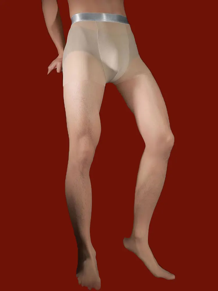 Sexy Men Traceless Silver Wais - Tights Pantyhose Sheer のレビューと価格