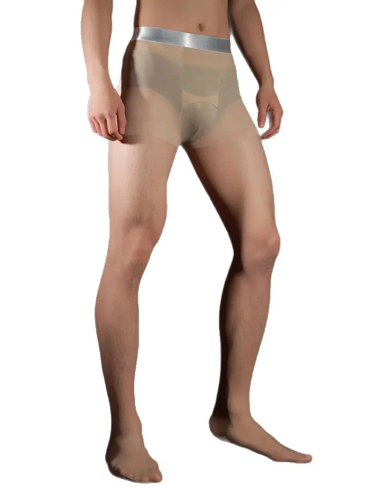Sexy Men Traceless Silver Wais - Tights Pantyhose Sheer のレビューと価格