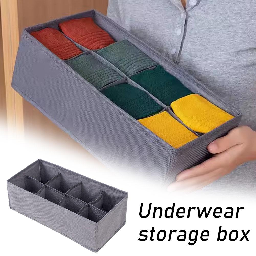 6/7/8/24 Grids Foldable Fabric - Sock Organizer Tray のレビューと価格