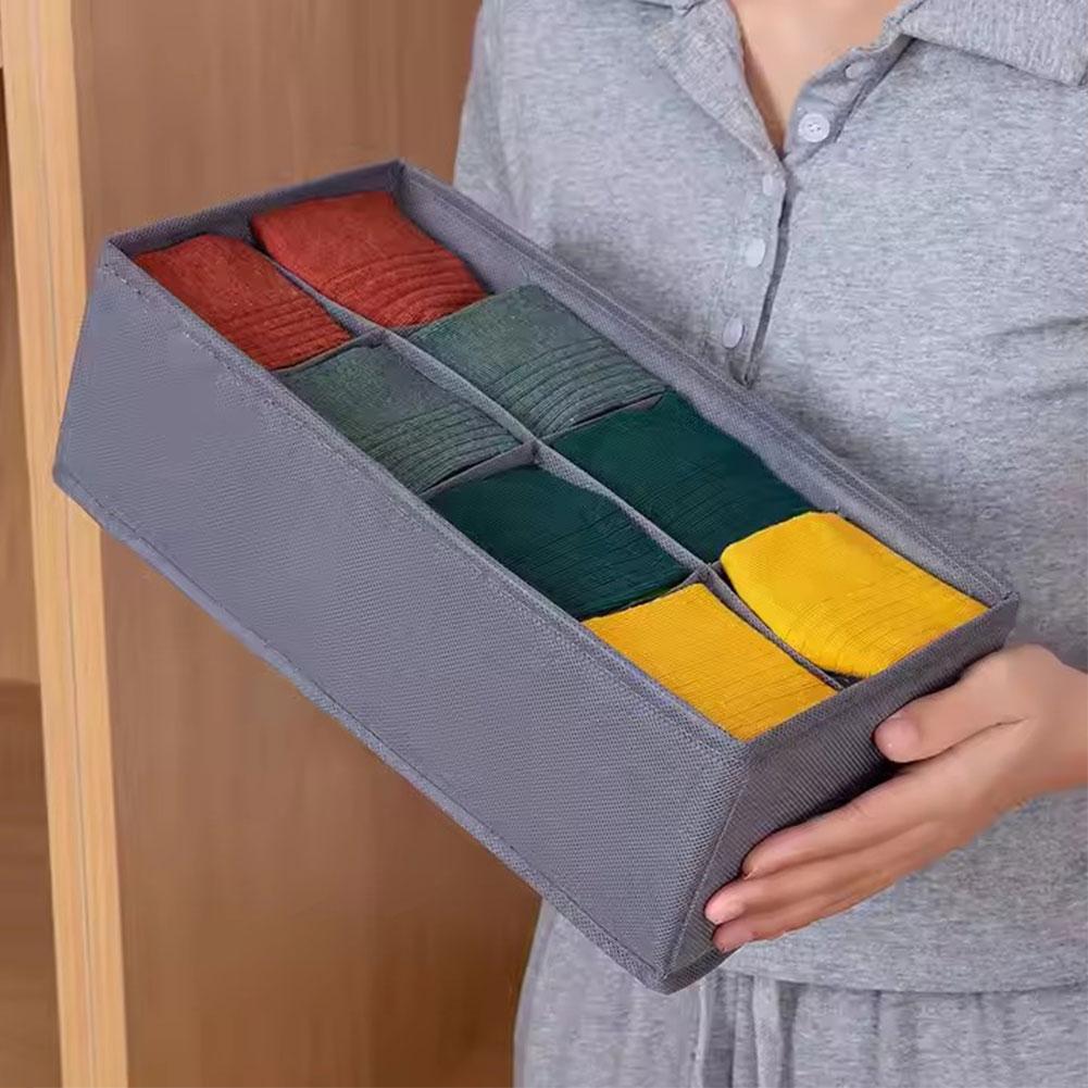 6/7/8/24 Grids Foldable Fabric - Sock Organizer Tray のレビューと価格