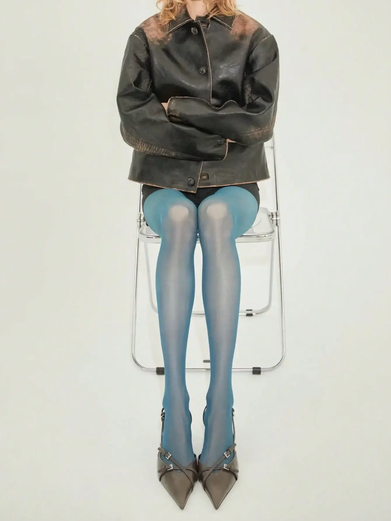 1 Pair Women's Shimmery Aurora - Tights Pantyhose Sheer のレビューと価格