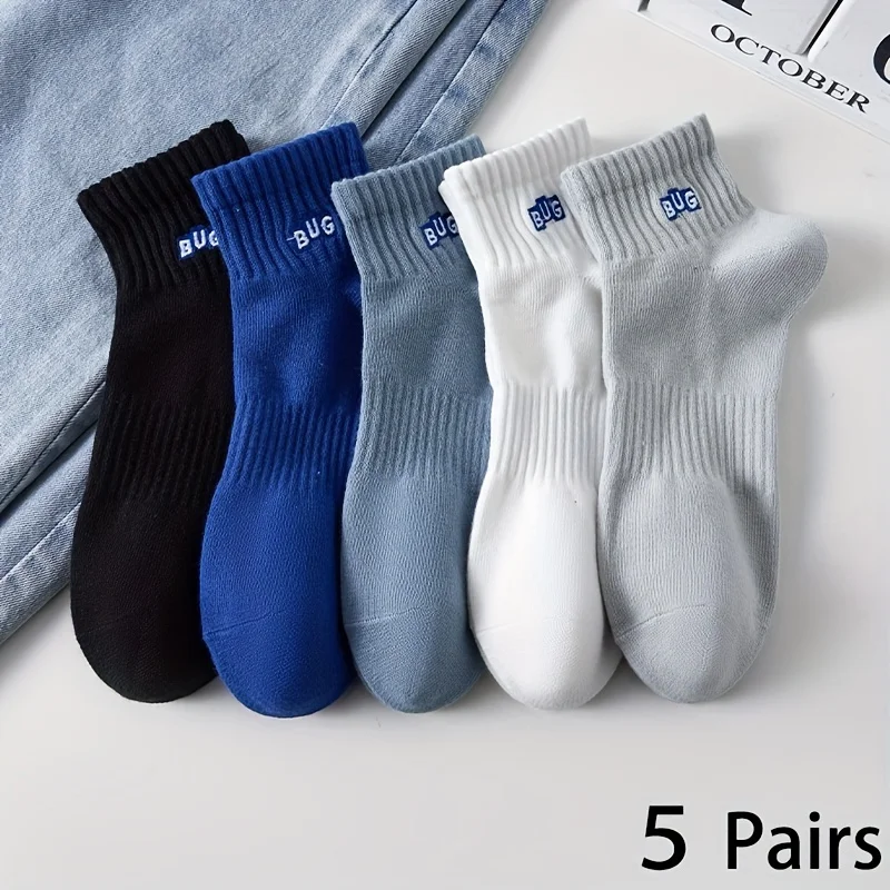 5 Pairs Men's Ankle Socks, Sol - Ankle Sock Low Cut のレビューと価格