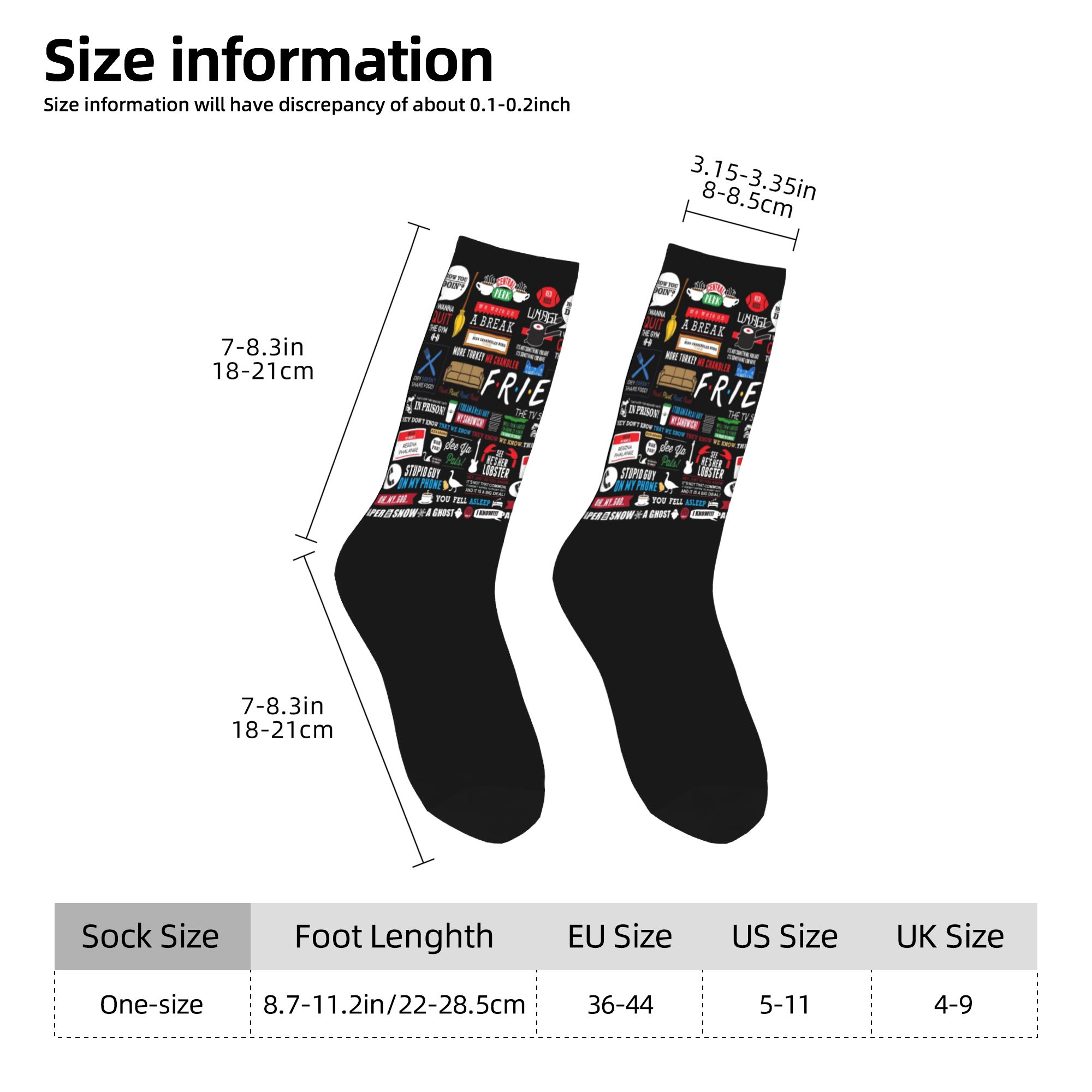 Custom Cute Funny TV Show Frie - No Show Sock Women のレビューと価格
