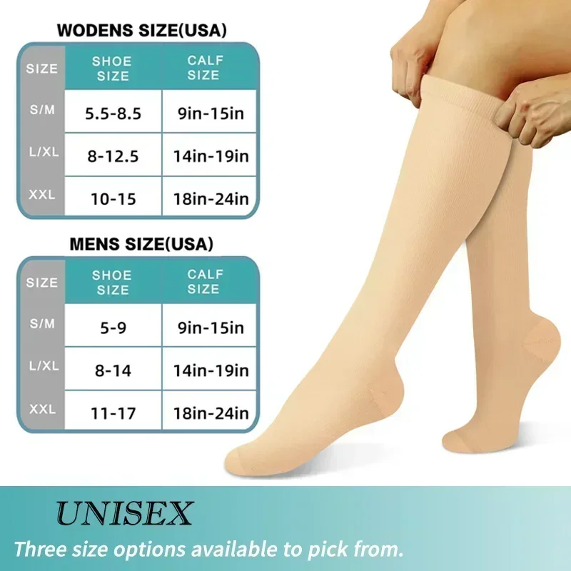 1 Pair Women's & Men's Compres - Compression Sock Medical のレビューと価格