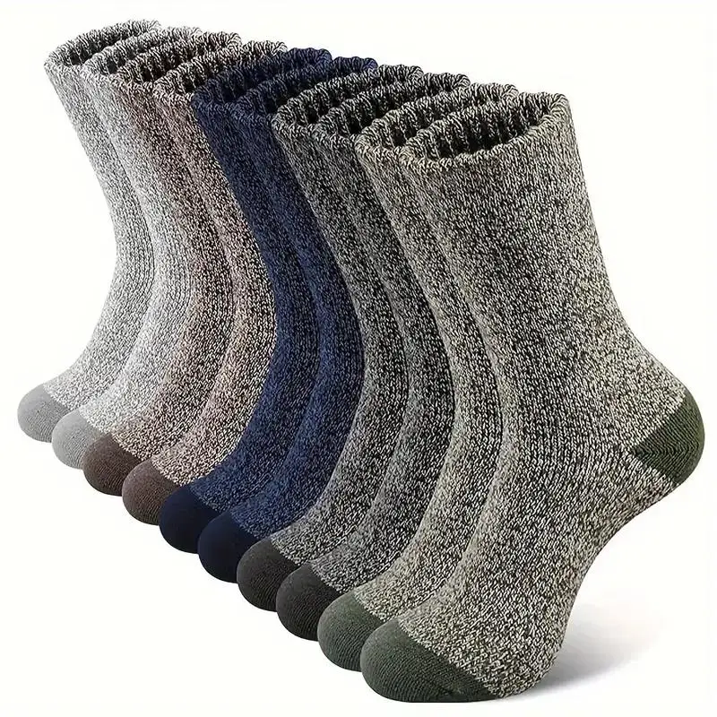 5 Pairs Merino Wool Socks for  - Wool Hiking Sock のレビューと価格