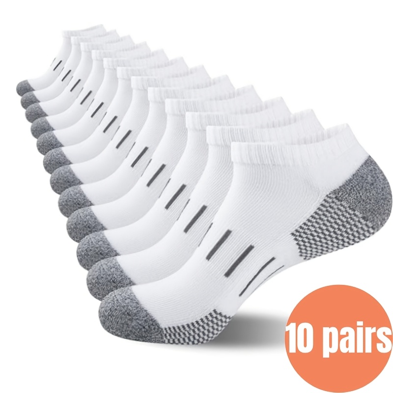 10 Pairs Men's Ankle Socks Hee - Ankle Sock Low Cut のレビューと価格