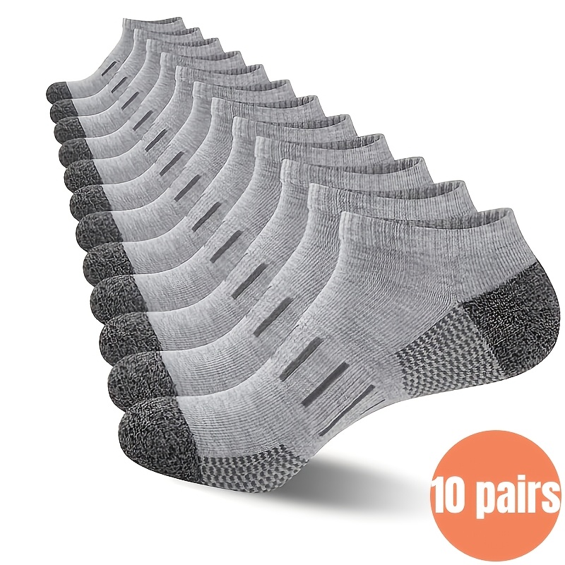 10 Pairs Men's Ankle Socks Hee - Ankle Sock Low Cut のレビューと価格