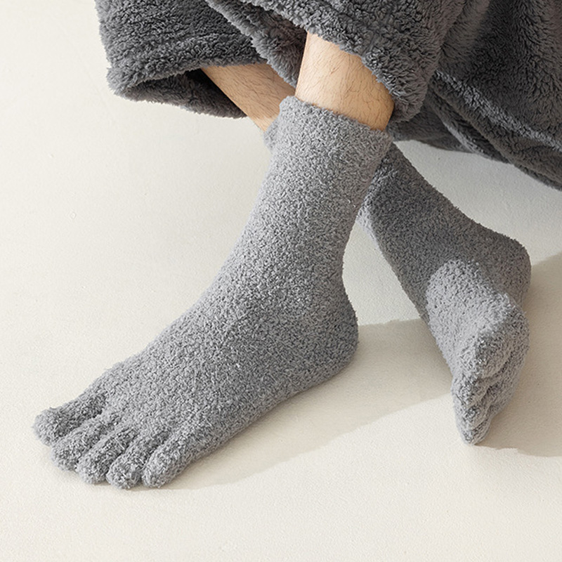 1/5 Pairs Mans Thermal Toe Soc - Thermal Sock Winter のレビューと価格