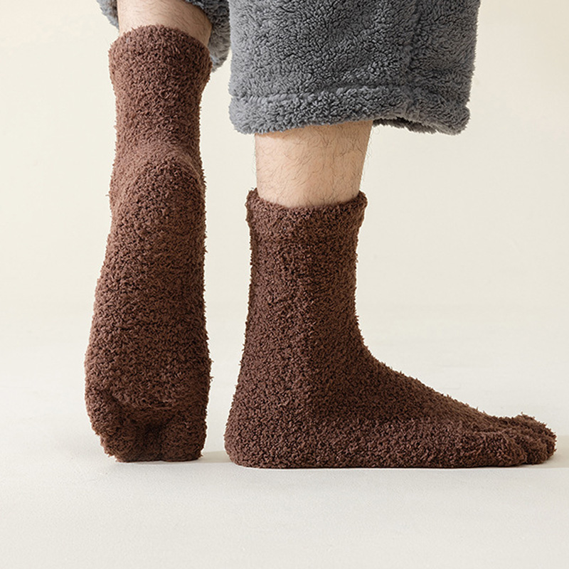 1/5 Pairs Mans Thermal Toe Soc - Thermal Sock Winter のレビューと価格