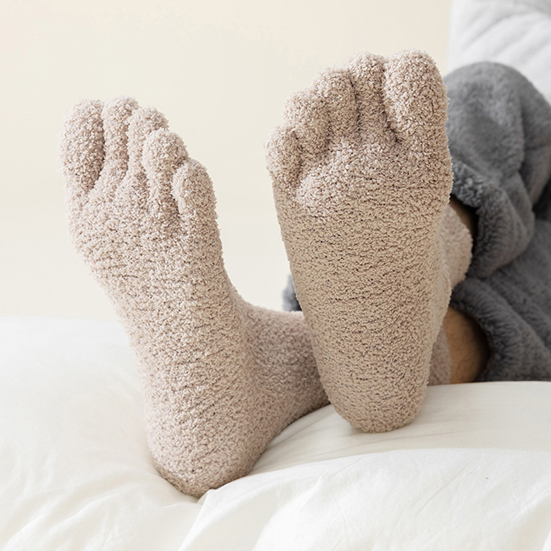 1/5 Pairs Mans Thermal Toe Soc - Thermal Sock Winter のレビューと価格