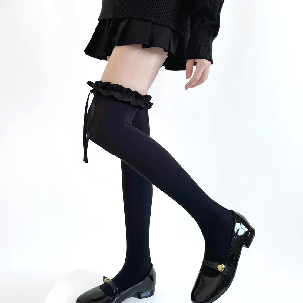 1Pair Spring Summer Women Stoc - Knee High Sock Women のレビューと価格