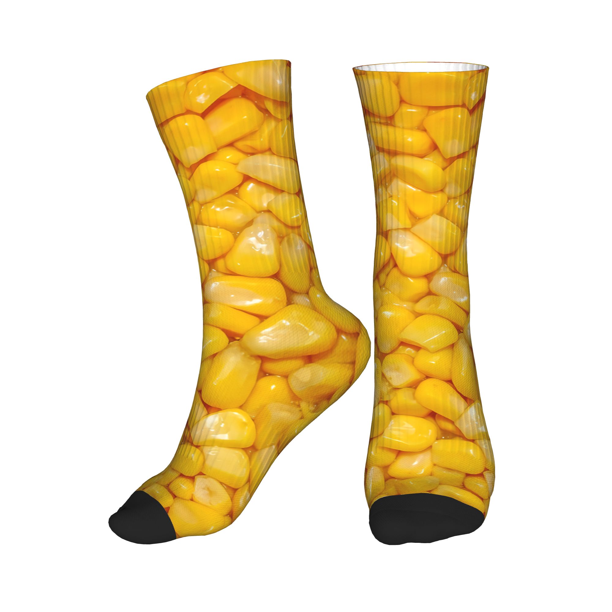 It's Corn Yellow Corn Kernels  - Dress Sock Men のレビューと価格