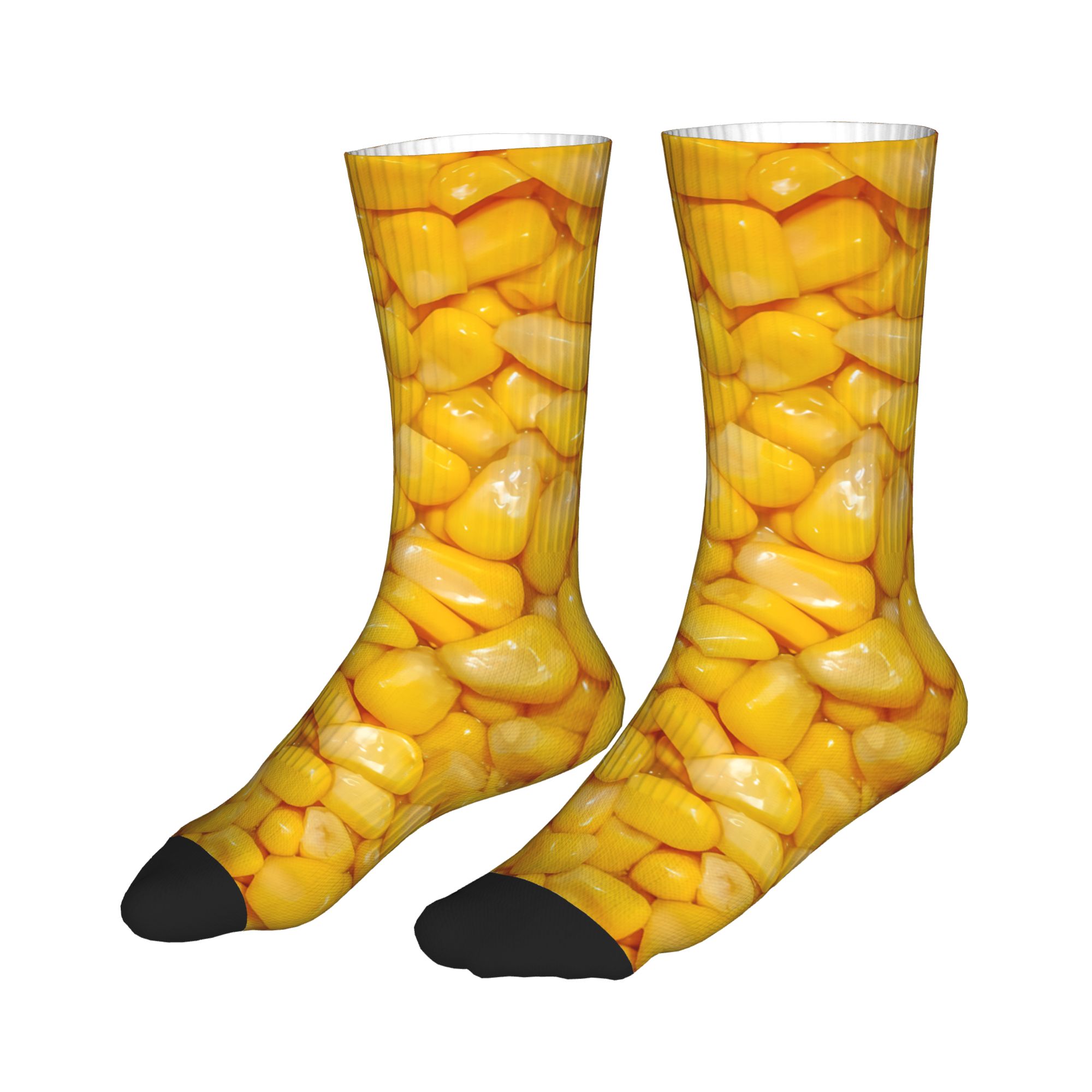 It's Corn Yellow Corn Kernels  - Dress Sock Men のレビューと価格