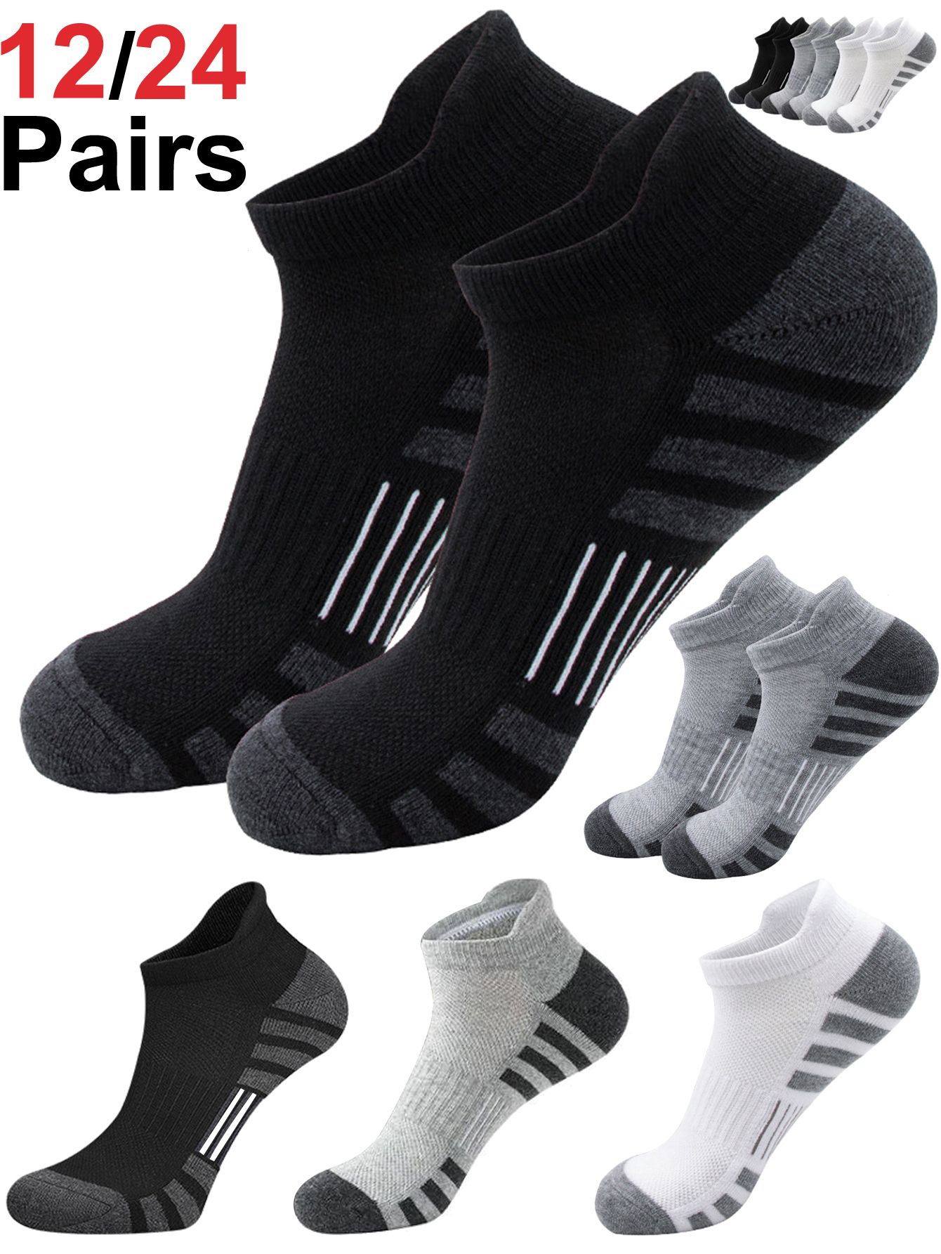 Unisex Cushioned Breathable An - Athletic Sock Cushion のレビューと価格